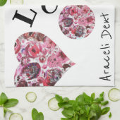 Theedoek 40,6 cm x 61 cm Gepassioneerd (Gevouwen)