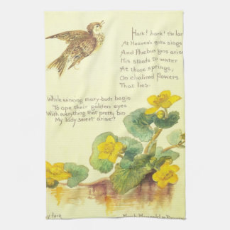 Theedoek met 'Nature Notes' van Edith Holden