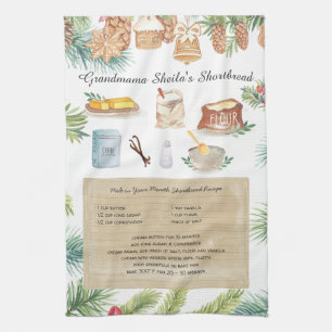 Theedoeken met recept voor Shortbread