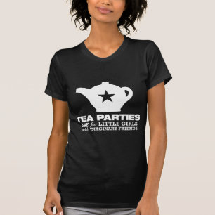 theefeestje - theepartijen zijn voor kleine meisje t-shirt