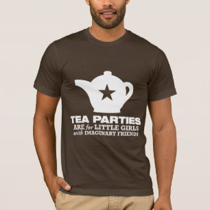 theefeestje - theepartijen zijn voor kleine meisje t-shirt