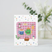 Theekaartje Bedankt (Staand voorkant)