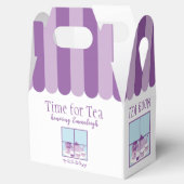 Theekamer Favor Doos Bedankdoosjes (Geopend)