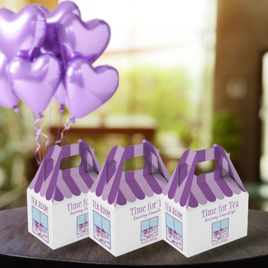 Theekamer Feestgunst Doos Bedankdoosjes