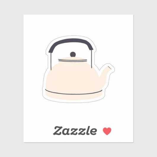 Theeketel Sticker (Vel)