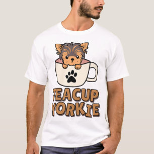 Theekop Yorkie puppy T-shirt