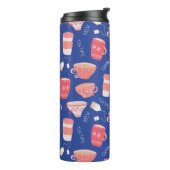 theekopje theepotpatroon thermosbeker (Gedraaid links)