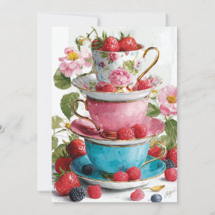 Theekopje Whimsy speelse charme Kaart