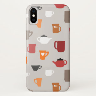 Theekopjes en koffiemokken telefoonhoes iPhone x hoesje