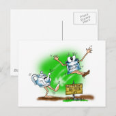 Theekransje Briefkaart (Voorkant / Achterkant)