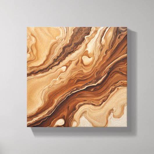 theekunst canvas afdruk (Voorkant)