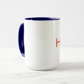 Theeliefde met monogram H Mok (Voorkant links)