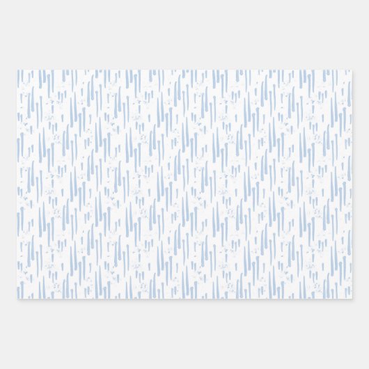 Theeliefhebbers Blauwe theepotten Teacups Verwenn Inpakpapier Vel (Voorkant 3)