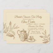 theelozing kaart (Voorkant / Achterkant)