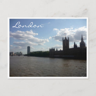 Theems Parlement Londen Briefkaart
