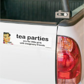 theepartijen bumpersticker (Op Truck)