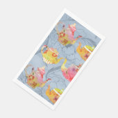 Theepot gastendoek servet (Hoek)