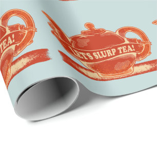 Theepot Grappige Drink Thee Cadeaupapier