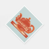 Theepot Grappige Drink Thee Servet (Hoek)