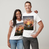 Theepot landschap 1 t-shirt (Unisex)