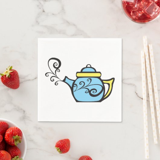 Theepot papieren servetten (Insitu)