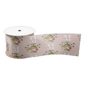 Theepot Party Roze Bloemen & Vlinders Monogram Lint (Spoel)