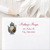  theepot retour adreslabels etiket (Insitu)