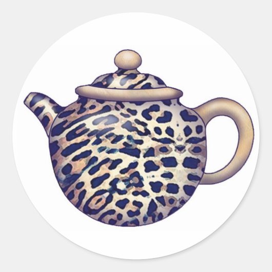 Theepot Stickers (Voorkant)