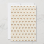 theepotten Baby shower Tea Party Uitnodiging Kaart (Achterkant)