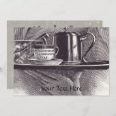  theerlade kaart (Voorkant / Achterkant)