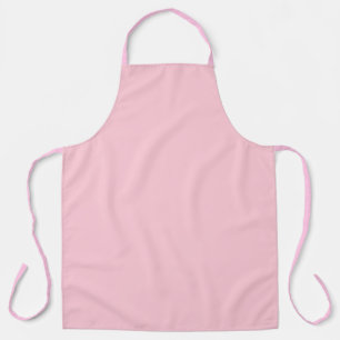 Theeroos Roze Effen Kleur Schort