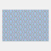 Theerozenpatroon Mooie Bloemen Vrouwelijk Zoet  Inpakpapier Vel (Voorkant)