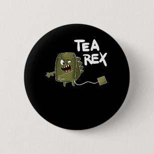 theetdinosaurus ronde button 5,7 cm