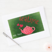 Theetijd Feest Favorieten Stickers Op Maat (Envelop)