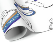 theetijd-inpakpapier cadeaupapier (Rol Hoek)