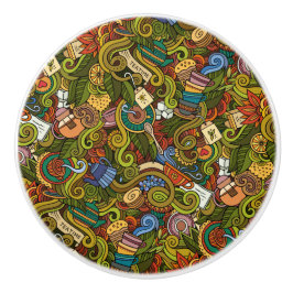 Theetijd Keramische ladeknop Knop