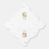 Theetijd met Theepot Trouwdag Borrel Bedankdoosjes (Uitgevouwen)