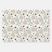 Theetijdpatroon Inpakpapier Vel (Voorkant 2)