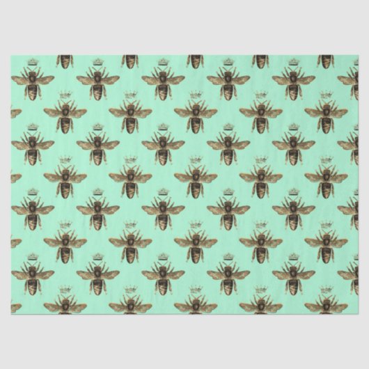 Theetuin Bij Serie Design 11 Tissuepapier (Voorkant)