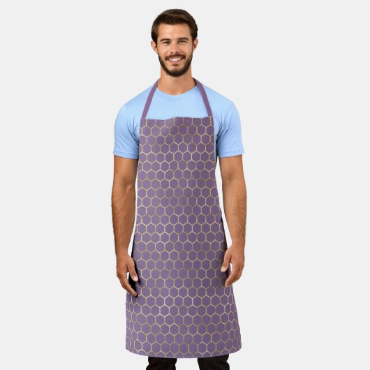 Theetuin Bij Serie Design 3 Schort (Gedragen)
