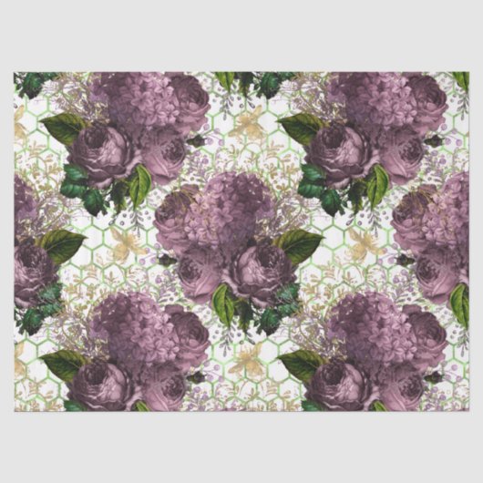 Theetuin Bij Serie Design 43 Tissuepapier (Voorkant)