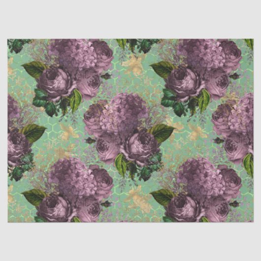 Theetuin Bij Serie Design 46 Tissuepapier (Voorkant)