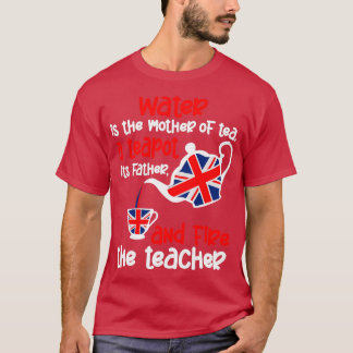 theevergooien thee drinker thee - tijd 6 t-shirt
