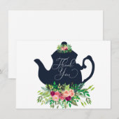 Theevisite Dankjewel Kaart (Voorkant / Achterkant)