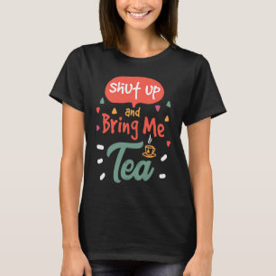 Theezakje trekken Warme theedrinker Matcha Ontspan T-shirt