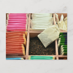 Theezakkaart Briefkaart