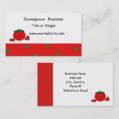 Thegrown Tomatoe Business Visitekaartje (Voorkant / Achterkant)