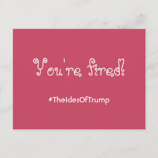 #TheIdesOfTrump Je bent een roze Briefkaart