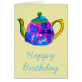 Théière à aquarelle (Devant)