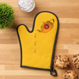 Théière Double Goutte à Goutte Jaune Chef Pâtissi